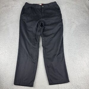 Oakley‎ Software Black Men's 34x27 Chino Pants Rare Hemmed Vintage Y2k